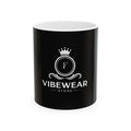 Classic Black Ceramic Mug – Minimalist Coffee Tea Cup (11oz or 15oz)